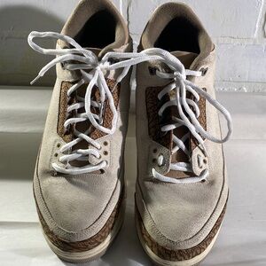 Men's Beige and Brown Sneakers